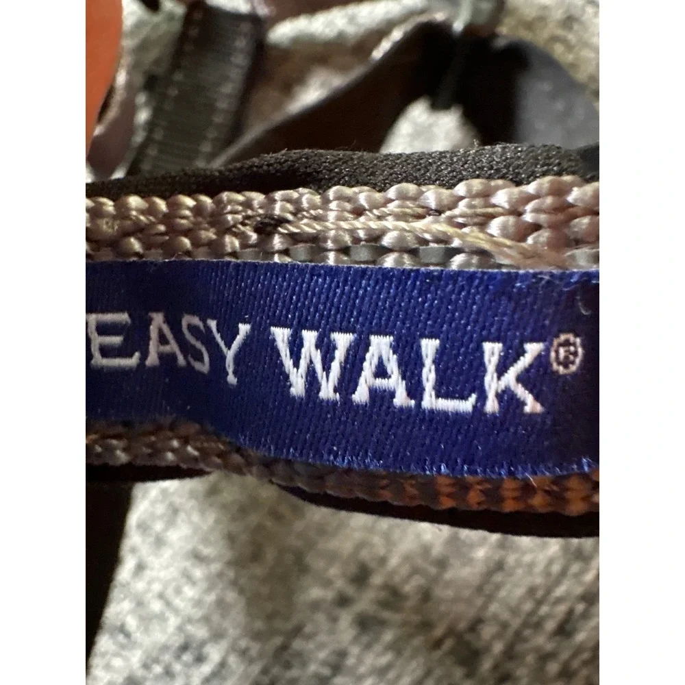 PetSafe Easy Walk No-Pull Dog Harness Gray Black Medium Reflective‎ Adjustable